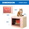 Simple Deluxe FluffyDream Oven Cat Scratcher Board - Durable Lounge Bed for Cats - Indoor Scratch Pad and Play Ho GLOWPTSCRAOVEN01 - alternate 5