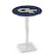 Holland Bar Stool Co 42" Chrome Georgia Tech Pub Table, 36" dia. Top L217C4236GATech - alternate 1