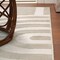 Jonathan Y Aelius MidCentury Scandinavian Abstract Sun Two-Tone High-Low Beige/Cream 3 ft. x 5 ft. Area Rug SND101A-3 - alternate 4
