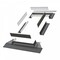 Factory 2 U Skylights High-Profile Tile Roof Flashing Kit for Curb Mounted Skylight 49.5" x 49.5" 805447 - alternate 1