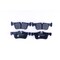 Hella Brake pad set prepared for wear warning indicator T2399 for e.g. BMW / MINI 355021681 - alternate 1