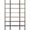 Homeroots Brown Iron and Solid Wood Six Tier Bookcase 392220 - alternate 1