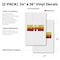 Signmission Bar-b-que, Vinyl Decals Only 24 Inch x 36 Inch, Vinyl Decal, 2PK DSB-2436-2PACK-Bar-b-que - alternate 2