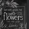 Homeroots Set Of Two Vintage Chalkboard Blooms Black Framed Print Wall Art, 2PK 407974 - alternate 3