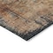 Homeroots 3' X 5' Teal Blue Black And Copper Abstract Washable Indoor Outdoor Area Rug 606074 - alternate 4