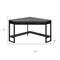 Homeroots 42" Gray and Black Corner Computer Desk 355734 - alternate 9