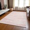 Homeroots 3' X 5' Pink And Ivory Abstract Washable Indoor Outdoor Area Rug 613115 - alternate 6
