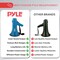 Pyle 40W Megaphone Siren Bullhorn Speaker, Rechargable, Portable and Lightweight Automatic Bullhorn for PMP80WLTB - alternate 3