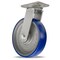Hamilton Champion Swivel Caster, 12" x 3" Ergo-Glide Polyurethane (85A) on Cast Iron Wheel S-CH-12SPB - alternate 1