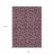 Homeroots 8' X 10' Merlot Mauve And Ivory Floral Washable Indoor Outdoor Area Rug 581903 - alternate 2