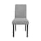Global Furniture Usa Contemporary D8032Dt Wht/Blk Dining Table & D9026Dc Gry Dining Chair D8032DT-WHT/BLK + D9026DC-GRY - alternate 4