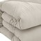 Homeroots Beige Queen Polyester 180 Thread Count Washable Down Comforter Set 528970 - alternate 4