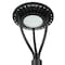 J&H Led 24 in. Black Cast Aluminum Line Voltage Outdoor Weather Resistant Intergrated LED Post Light JH-APL80W-27R - alternate 3