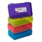 Charles Leonard Pencil Box, 2-1/2"H x 5-1/4"D x 8-1/4"W, Translucent Assorted Colors, 3PK CHL76305-3 - alternate 2
