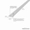 M-D Building Products 1-3/4 In. X 36 In. Silver Aluminum Seam Binder w/ Screw Nails 06684 - alternate 2