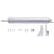 Prosource Door Closer, 1-1/2 in Dia Rod, 17-1/2 in L, Aluminum Tube, 90 deg Opening, 99 lb 16027-U-PS - alternate 1