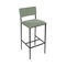 Bfm Seating Meghan Counter Height Stool, Grade 4 Upholstered Seat & Back - Steel Frame - Sand Black Finish JS33HM2178-2178SB - alternate 1