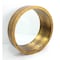 Homeroots 36" Gold Round Solid Wood Framed Accent Mirror 274538 - alternate 1