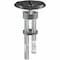 Hubbell Wiring Device-Kellems Poke-Through Box, 27 cu in, Wiring Box Type, 2 Gangs, Steel, Round Shape S1PTBL - alternate 1