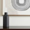 Homeroots 14" Black Metal Table Vase 608325 - alternate 2