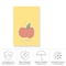 Trademark Fine Art Outdoor Canvas Art - uplusmestudio 'La Pomme' Wall Art for Patios, or Gardens 1X20219-OC1219WR - alternate 3