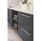Amerock Destine 8-13/16 in 224 mm Center-to-Center Polished Chrome Cabinet Pull BP3686126 - alternate 3