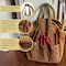 Kings County Tools Garden Tool Bag Heavy Duty Waxed Canvas Tote Bag Caddy for Organizing Gardening Tools GW53T02-04 - alternate 8
