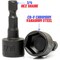 Neiko 0.25 in Hex Nut Driver Set For Impact Drill and Driver, 20 Piece, 4-12 mm & 5/32 in-0.5 in 10068A - alternate 4