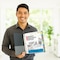C-Line Products 8-1/2" x 11" Heavyweight Poly Sheet Protectors with 8 Index Tabs, 8/ST 10ST/+BX 5BX/CT 05580-BX - alternate 3