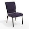Flash Furniture Purple Fabric Church Chair, PK4 4-FD-CH02185-GV-ROY-GG - alternate 1