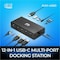 Adesso 12-in-1 USB-C Docking Station AUH4060 - alternate 6