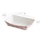 Smarty Had A Party 6 oz Red Plaid Paper Food Trays, 1000PK 5606-RP-CASE - alternate 4