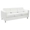 Office Star Products Pacific Sofa Couch, Snow PAC53-R101 - alternate 5
