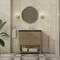 James Martin Vanities Lucian 36" Single Vanity, Pebble Oak, w/ 3 CM Phantome Eclos Widespread Top D704-V36-PBO-WPHT - alternate 2