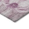 Homeroots 9' X 12' Plum Mauve And Pink Floral Washable Indoor Outdoor Area Rug 582762 - alternate 4