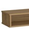 Homeroots 71in Natural Wood Enclosed and Open Storage TV Stand 734184 - alternate 2