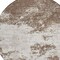 Homeroots 8' Brown And Beige Round Abstract Washable Indoor Outdoor Area Rug 599468 - alternate 4