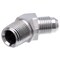 Gates MALE JIC 37 FLARE TO MALE PIPE NPTF - 45 SAE TO SAE G60497-2020 - alternate 1