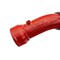 Hps Performance Cold Side Charge Pipe with CAC Hose Intercooler Boot, Red,  17-154R - alternate 10