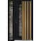 Vdomdoors Aluminum Door Cynex 6113 Natural Oak Entry Steel Metal Modern Painted W36+14xH80 Left Inswing CYNEX6113EXD-OAK-W36+14xH80-LH-I - alternate 1