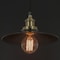 Sunlite 10in. Antique Oil Rubbed Bronze Dish Shade 6' Cord 60W Max Bulb Not Included Pendant Fixture 07009-SU - alternate 3
