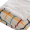 Homeroots 50" X 60" White Yellow and Green Faux Fur Geometric Plush Throw Blanket 535297 - alternate 6
