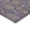 Homeroots 8' X 10' Purple Beige And Taupe Floral Washable Indoor Outdoor Area Rug 582305 - alternate 5