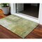 Homeroots 3' X 5' Sage Ivory And Brown Abstract Washable Indoor Outdoor Area Rug 603623 - alternate 1