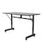 Correll Rectangle Econoline TFL Flip Top Table, 48 in W, 23 in to 31 in H, Particleboard Top, Gray Granite FTM2448TF-15 - alternate 1