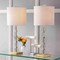 Jonathan Y Claire 28.5" Crystal LED Table Lamp, Clear/Brass, 2PK JYL5001A-SET2 - alternate 6
