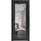 Sartodoors Sliding French Pocket Door with, Lucia 1299 Matte Black with Mirror, Kit Trims Rail Hardware, Sol LUCIA1299PD-BLK-3084 - alternate 1