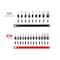 Tekton Socket Set, Steel, 14 3/4 in L SIB91201 - alternate 3