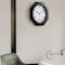 Clockswise 12-inch Non-Ticking Octagon Plastic Analog Wall Clock - Elegant Decorative Accent for Home QI004143.BK - alternate 5