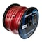Deejay Led 0-Gauge 50 Foot Red Aluminum Copper Cable TBH050REDALUMCOP - alternate 4